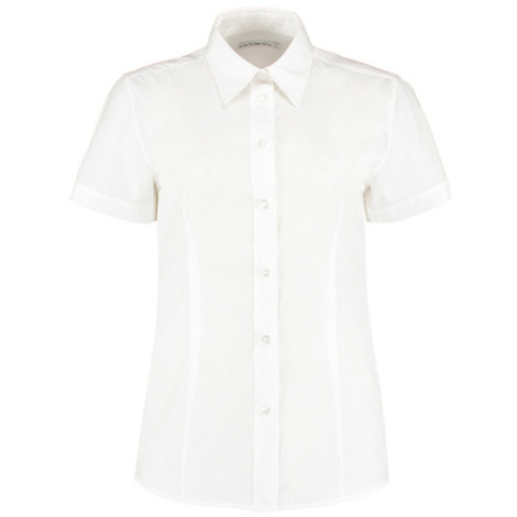 Kustom Kit Dámská popelínová košile KK728 White