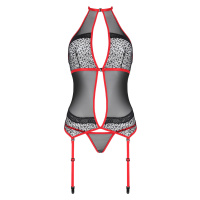 Passion Satara corset kolor:red