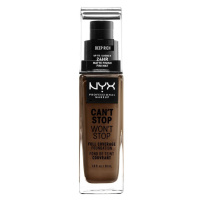 NYX Professional Makeup Can't Stop Won't Full Coverage č. 20 - Deep Rich Make-up 30 ml