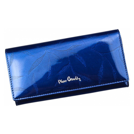 Dámská kožená peněženka Pierre Cardin 02 LEAF 100 modrá