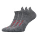 VOXX® ponožky Patriot A tmavě šedá melé 3 pár 110973