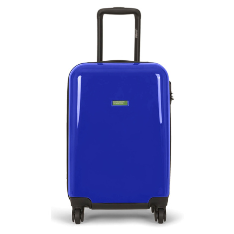 Cestovní kufr United Colors of Benetton Coconut M - modrá