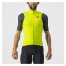 CASTELLI Cyklistická vesta - PRO THERMAL MID - žlutá