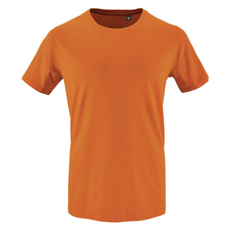 SOĽS Milo Pánské triko - organická bavlna SL02076 Orange SOL'S