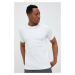 Tréninkové tričko Calvin Klein Performance Essentials bílá barva, s potiskem