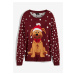 Vánoční svetr z jemné pleteniny