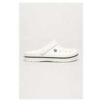 Pantofle Crocs Crocband pánské, bílá barva, 11016