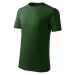 Malfini Classic New Dětské triko 135 lahvově zelená
