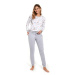 Dámské dlouhé pyžamo Cornette 740/326 | bílá