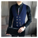 Luxusní pánská vesta s knoflíky a řetízkem
