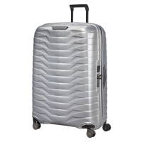 Samsonite Skořepinový cestovní kufr Proxis XL 125 l - stříbrná