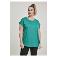 Dámské tričko krátký rukáv // Urban Classics Ladies Extended Shoulder Tee fresh green