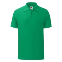 Iconic Polo Friut of the Loom Men's Green T-shirt