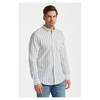 KOŠILE GANT REG OXFORD STRIPE SHIRT bílá