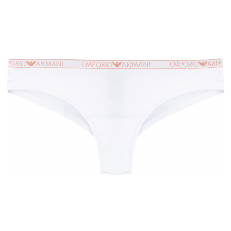 Emporio Armani Underwear Emporio Armani visibility cotton brazilky - bílé