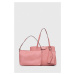 Oboustranná kabelka Guess ECO BRENTON růžová barva, HWEVG8 39023