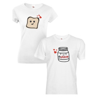 Párová tričká pro zamilované Nutella - Valentýnský dárek