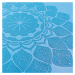 Gumová jóga podložka Sportago Indira 183x66 cm - světle modrá