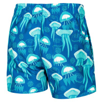 AQUA SPEED Plavecké šortky Finn Blue/Jellyfish Print