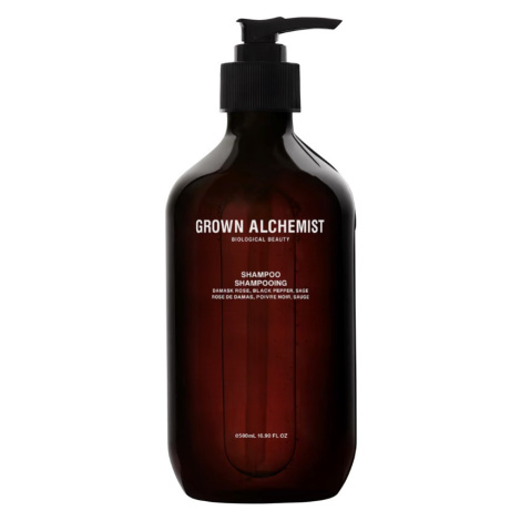 Grown Alchemist Šampon Damask Rose, Black Pepper, Sage (Shampoo) 500 ml