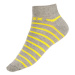 Dámské šedé nízké ponožky Litex 9A023 | tmavě šedá