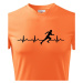 Pánské tričko s potiskem pro běžce Tep sprintera