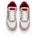Bílo-béžové pánské sneakers boty Ombre Clothing T310