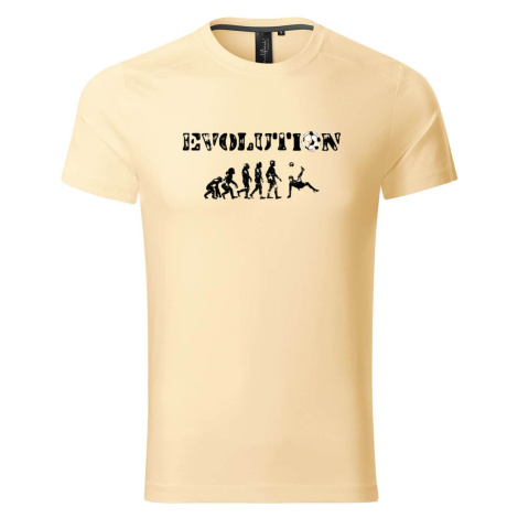 DOBRÝ TRIKO Pánské tričko s potiskem Evoluce FOTBALISTY