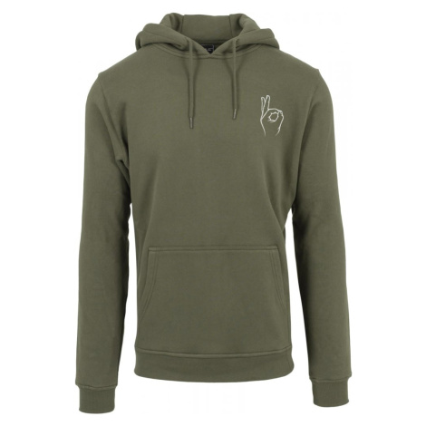 Easy Sign Hoody - olive Mister Tee