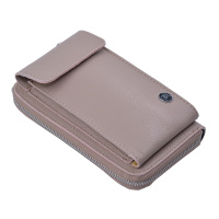 BRIGHT Dámská crossbody kapsa/peněženka Starorůžová, 11 x 5 x 21 (XBR23-SA4135-27DOL)