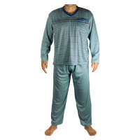 Standa pyžamo pánské dlouhé V2401 zelená