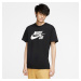 Pánské tričko Nike SB TEE LOGO černá/bílá