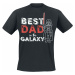 Star Wars Darth Vader - Best Dad In the Galaxy Tričko černá