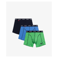 Pánské boxerky ATLANTIC 3Pack - vícebarevné