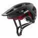 UVEX React Mips Black/Ruby Red Matt Cyklistická helma