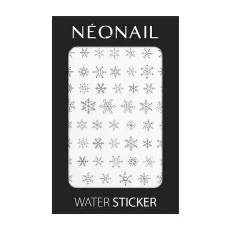 NeoNail® vánoční vodolepka na nehty vločky- NN38