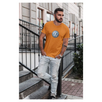 MMO Pánské tričko s logem auta Volkswagen Barva: Mandarínková oranžová