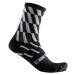 CASTELLI Cyklistické ponožky klasické - PENDIO 12 - černá/světle modrá