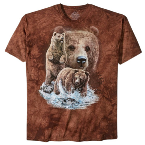 The Mountain 3D tričko 10 medvědů, unisex