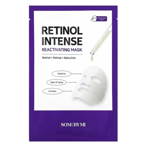 SOME BY MI Retinol Intense Reactivating mask, Plátýnková maska s retinolem