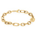 Tommy Hilfiger Módní náramek z pozlacené oceli Contrast Link Chain 2780788