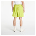 Nike Solo Swoosh Men's French Terry Shorts Bright Cactus/ White