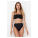 Trendyol Bikini Bottom - Black - Plain