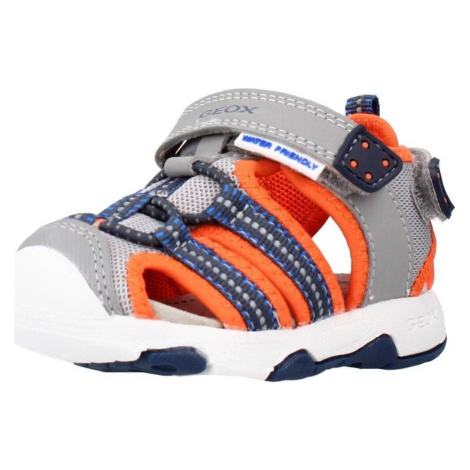 Geox B SANDAL MULTY BOY B Šedá