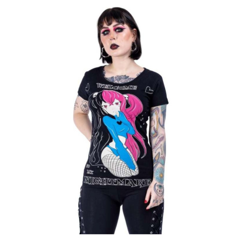 Cupcake Cult Tričko Nightmare Dámské tričko černá