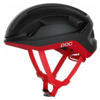 POC Omne Lite Uranium Black/Prismane Red Matt Cyklistická helma