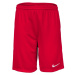 Nike DRI-FIT PARK 3 Chlapecké fotbalové kraťasy, červená, velikost