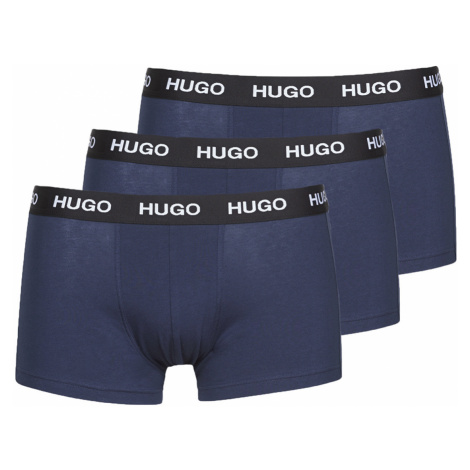 HUGO TRUNK TRIPLET PACK Modrá Hugo Boss