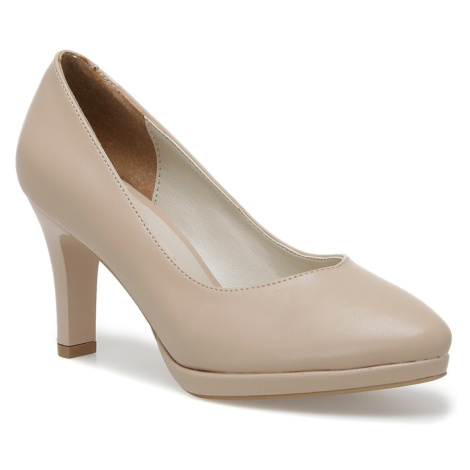 Polaris 315168.z 2pr Women's Beige Heeled Shoes