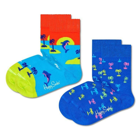 Dětské ponožky Happy Socks Kids Sunset 2-pack
